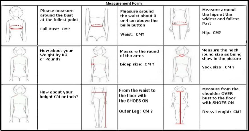 VIetnam-ao-dai-measurement-form