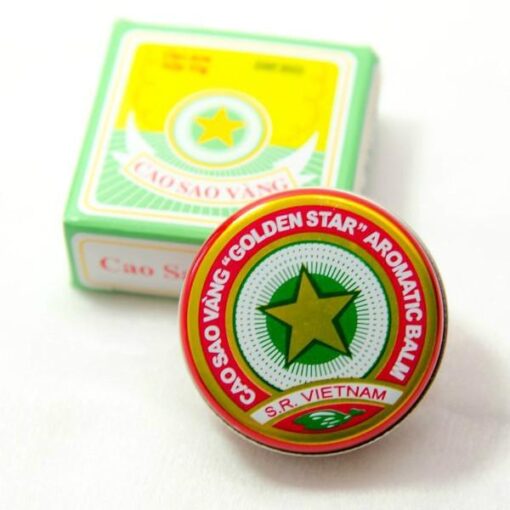 Baume aromatique étoile dorée