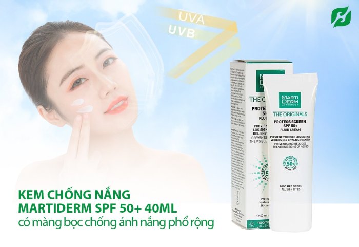Review kem chống nắng MartiDerm 1