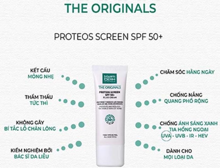 Review kem chống nắng MartiDerm 3