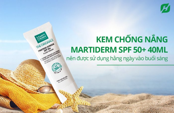 Review kem chống nắng MartiDerm 5