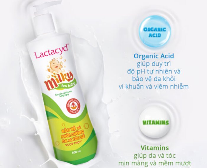 Review sữa tắm Lactacyd cho bé 1