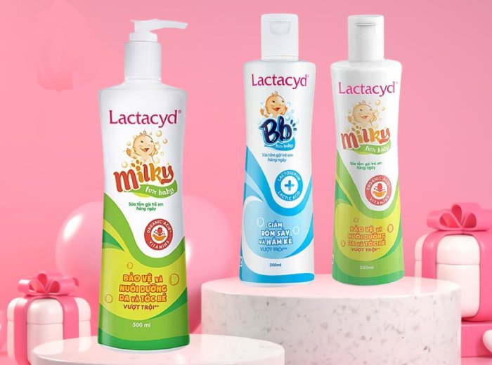 Review sữa tắm Lactacyd cho bé 3