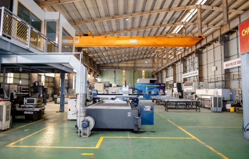 Metalwork factory