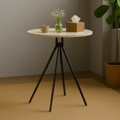 Bàn tròn chân sắt BCF-MHK08