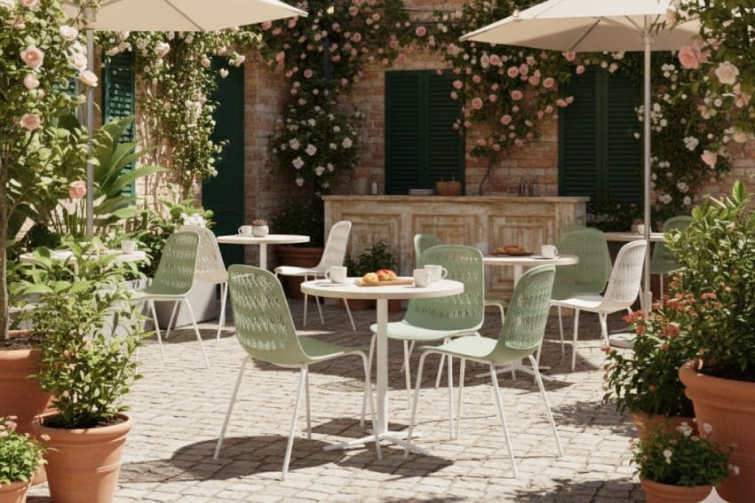 Các mẫu ghế nhựa cafe bán chạy nhất hiện nay