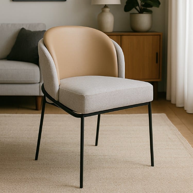 Ghế bàn ăn chân sắt MHK-0102