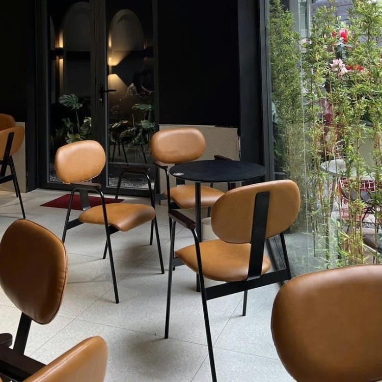 Ghế cà phê chân sắt MHK-0141