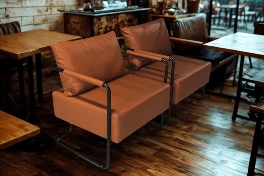 Ghế chân sắt bọc nệm MHKS-2021