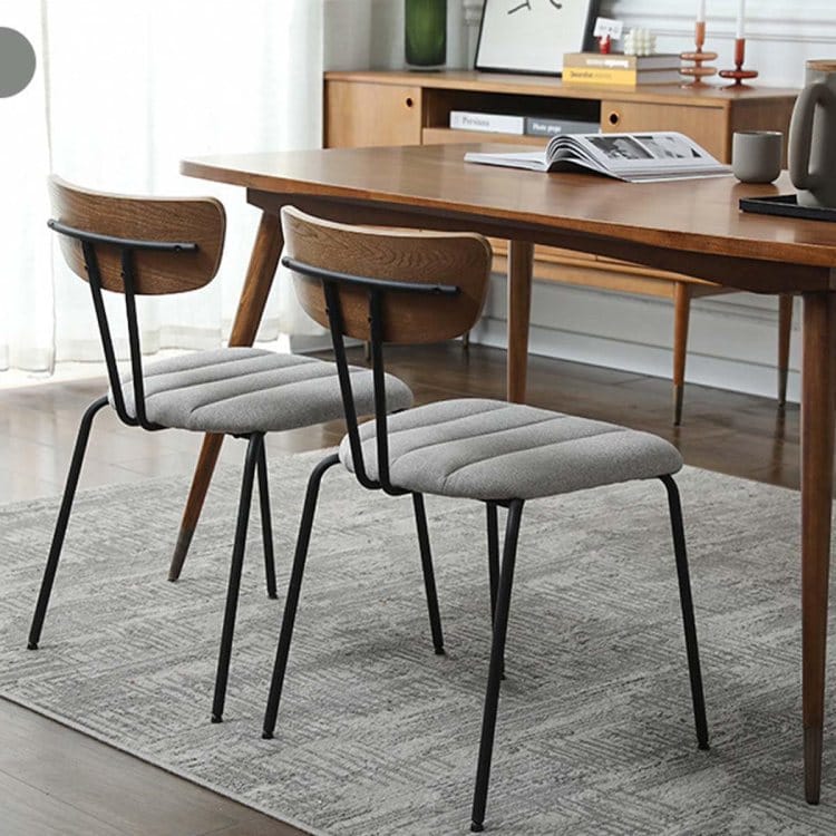 Ghế da chân sắt MHK-0110