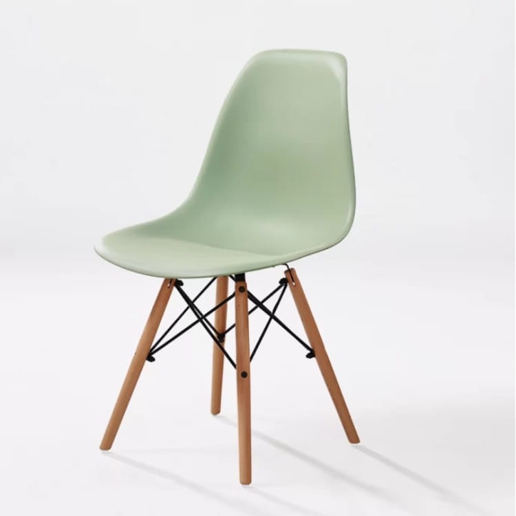 Ghế eames nhựa chân gỗ MDS-3009