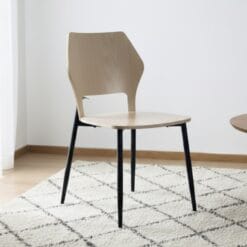 Ghế gỗ chân sắt