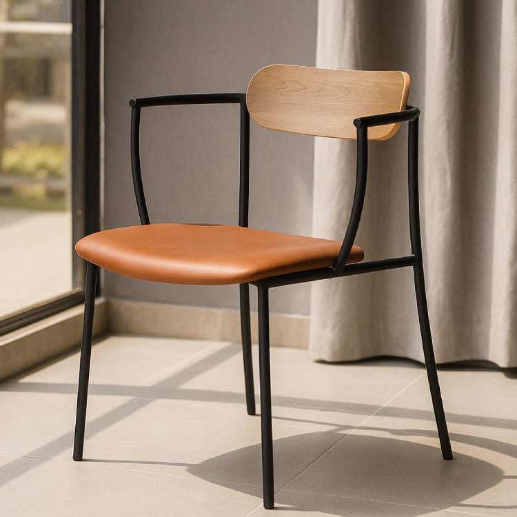 Ghế gỗ thư giãn có tay vịn MHK-0111