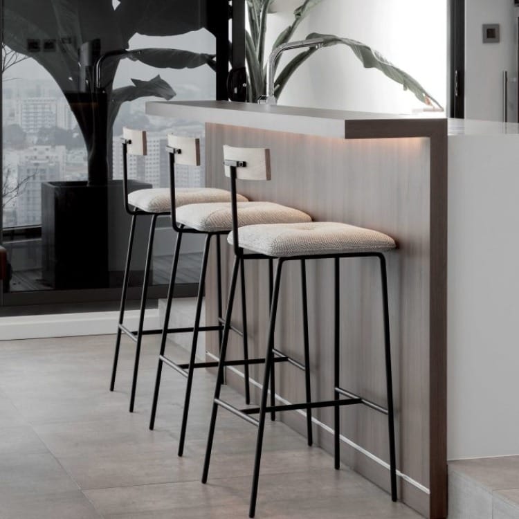Ghế sắt cao quầy bar MHKB-1013