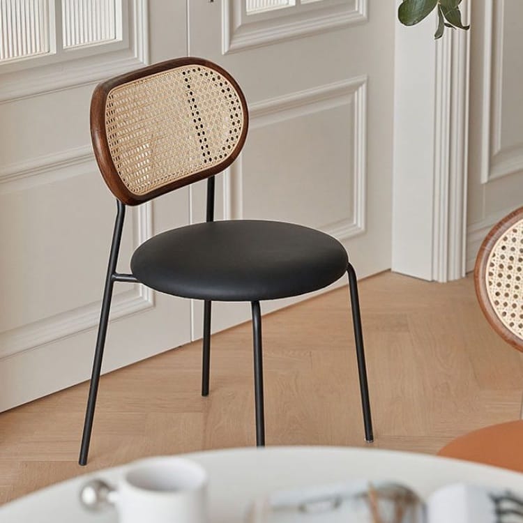 Ghế tựa lưng đan mây MHK-0117