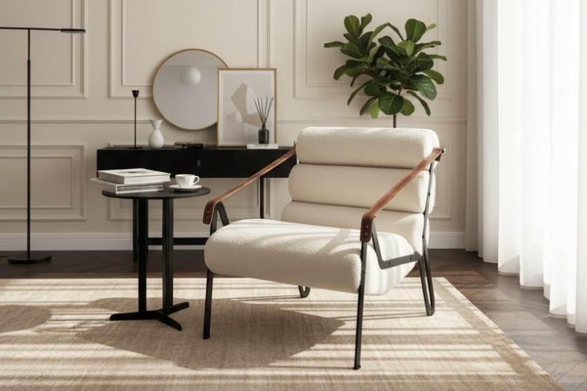 Sofa đơn chân sắt là gì