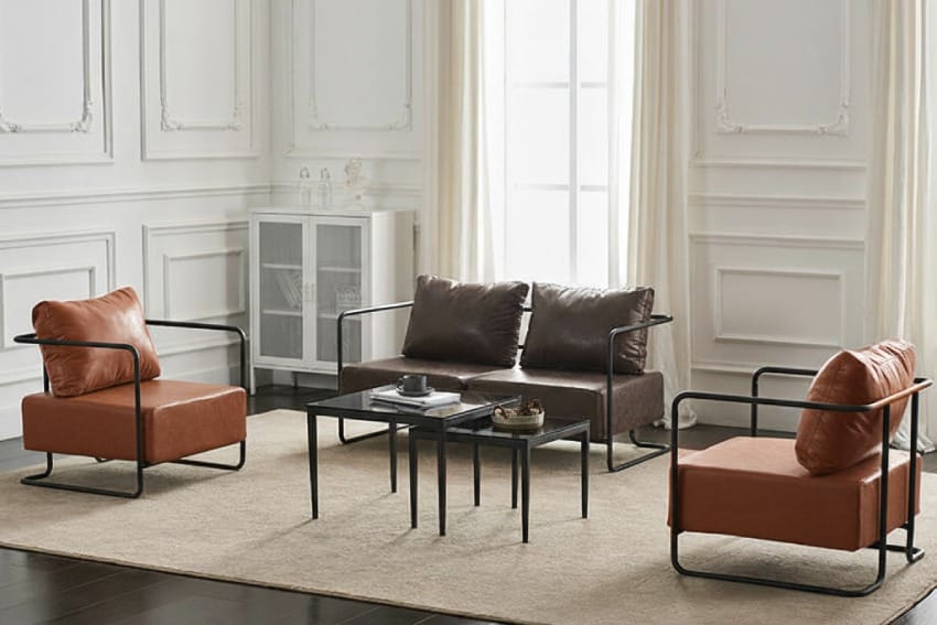 Sofa sắt phòng khách được trong phòng khách