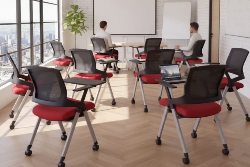 Ghế kèm bàn MRF-123 trong phòng học