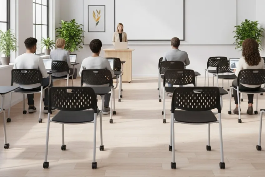 Ghế có tay bàn viết MRC-02