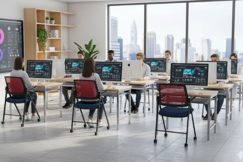 Ghế ngồi học sinh kết hợp với bàn