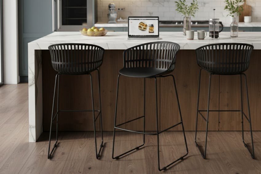 Ghế ngồi quán bar MDS-3031B trong bếp đảo