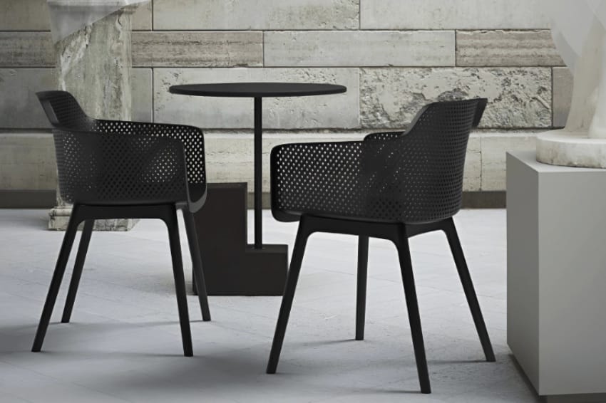 Ghế nhựa cà phê MDS-3062 ở ngoài trời