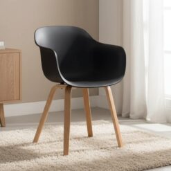 Ghế nhựa đen MDS-3048