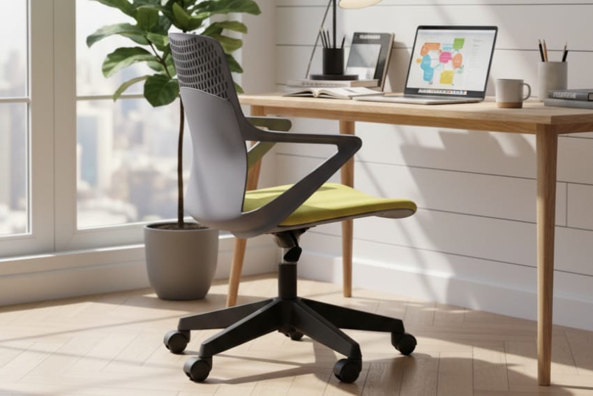 Ghế xoay học sinh kết hợp với bàn