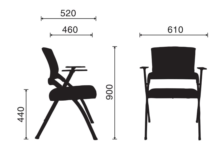 Thông số kích thước ghế bàn học