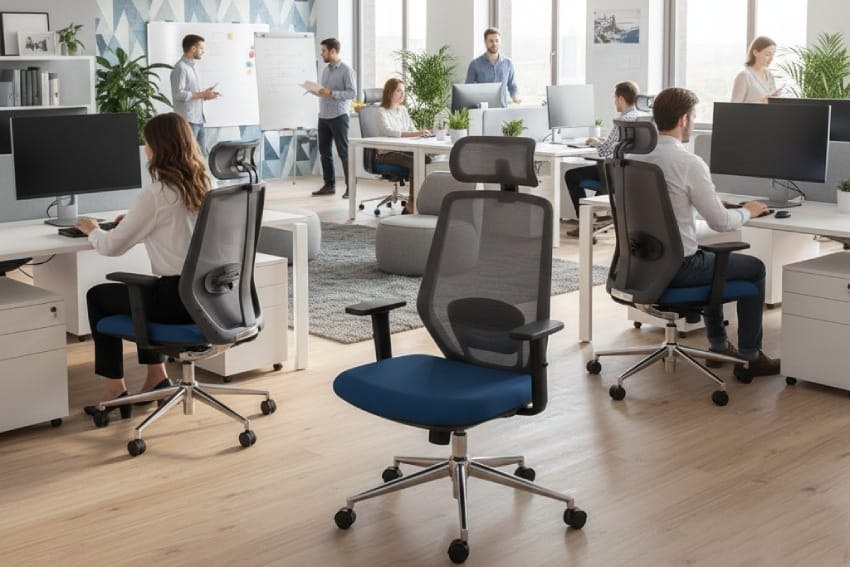 Điểm khác biệt của ghế công thái học văn phòng về tính năng điều chỉnh linh hoạt