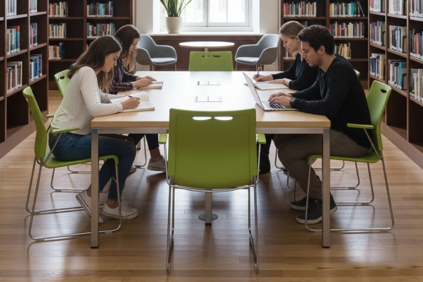 Ghế MR-Lotus01 trong thư viện