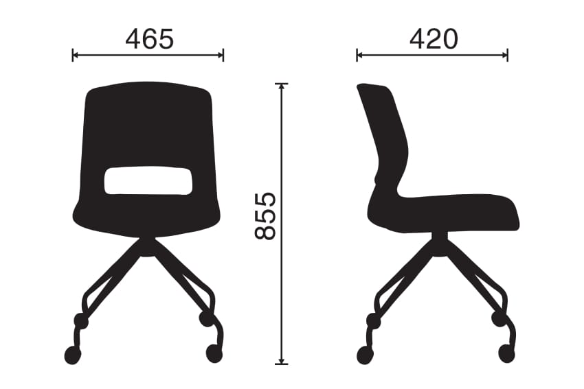 Kích thước của ghế ngồi trẻ em