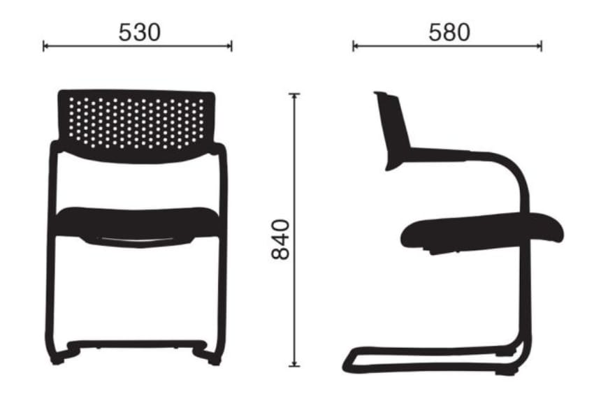 Kích thước ghế chân quỳ