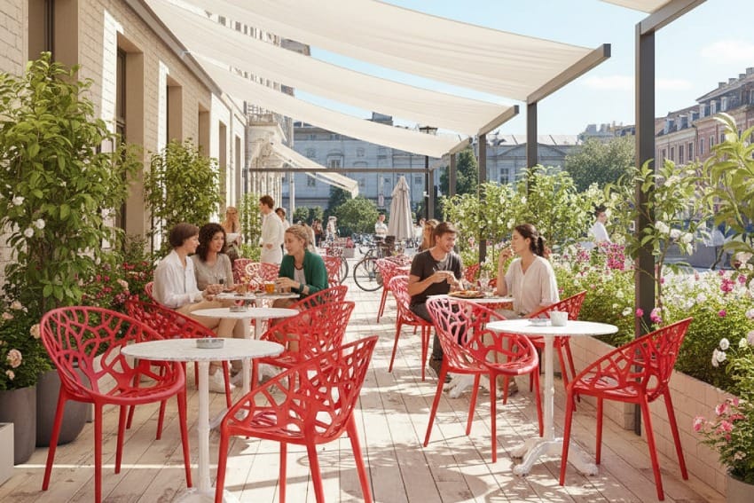 Mẹo bảo quản ghế nhựa tựa lưng cao