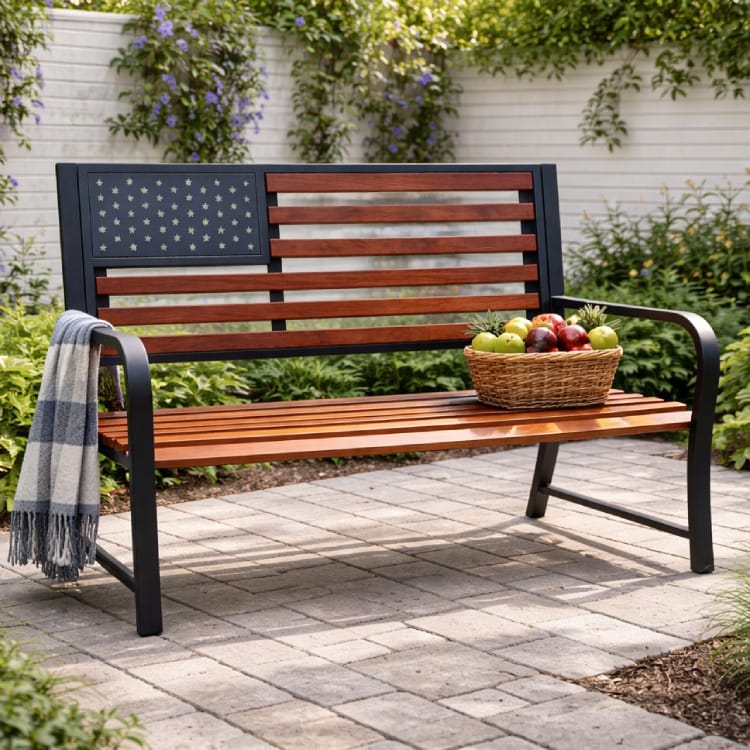 Ghế băng dài bằng sắt