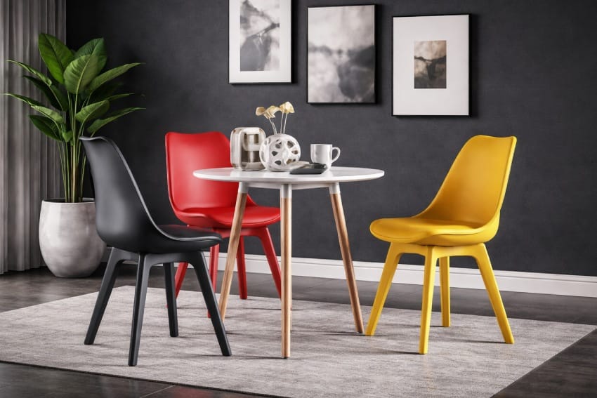 Ghế nhựa MDS-3003E trong showroom