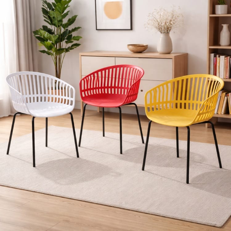 Ghế nhựa ban công MDS-3032 tạo không gian thư giãn cho không gian nhiều màu