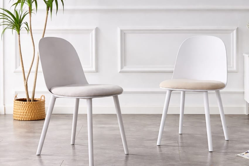 Ghế nhựa MDS-3000A trong không gian hiện đại