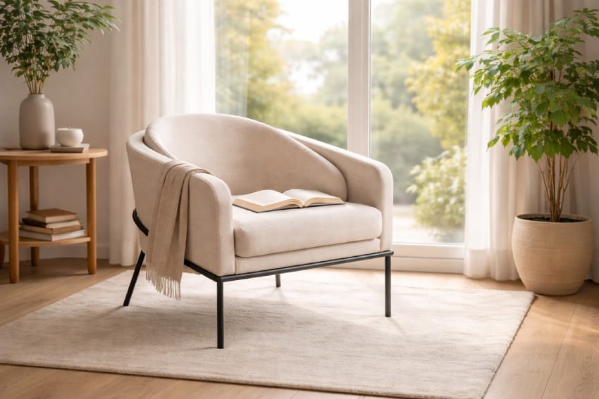 Ghế sofa đọc sách MHKS-2038 với thiết kế độc đáo sang trọng