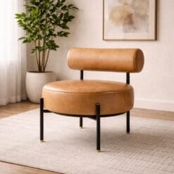 Ghế tròn chân sắt