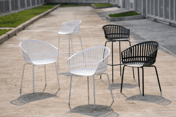 Hình ảnh thực tế ghế MDS-3032 để ngoài trời