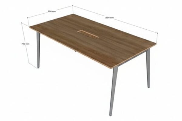 Kích thước minh họa của bàn MDGC-012