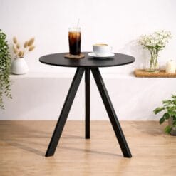 Bàn gỗ chân sắt cafe bàn cho quán cà phê giá tốt (2)