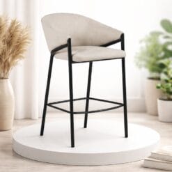 Ghế cao chân sắt ghế dành cho quầy bar quán cà phê