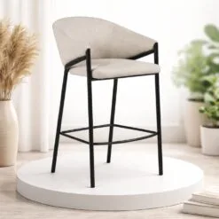 Ghế cao chân sắt ghế dành cho quầy bar quán cà phê