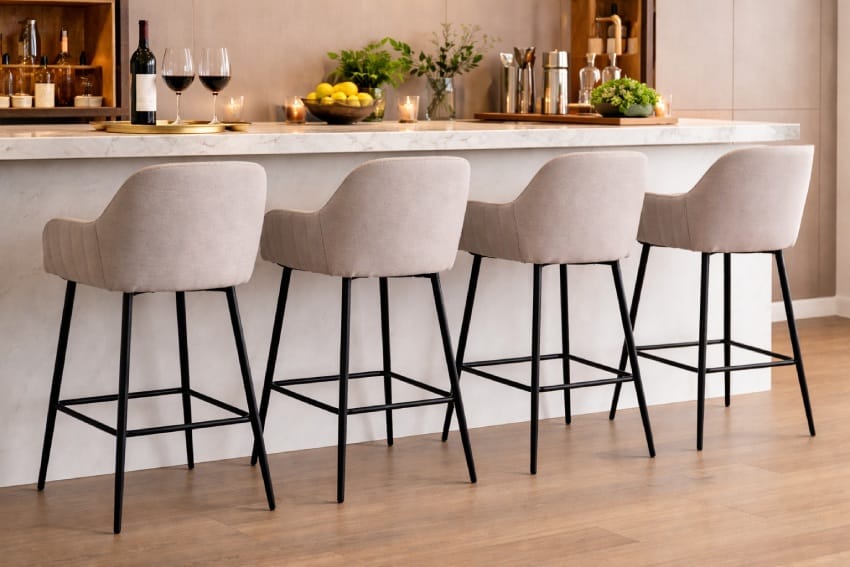 Ghế cao sắt MHKB-25 được sử dụng phổ biến tại các quầy bar