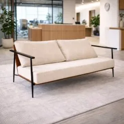 Sofa da băng dài ghế sofa văng cho văn phòng