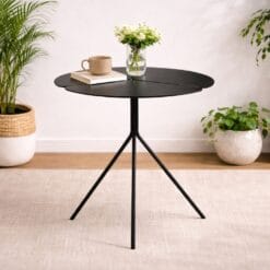 Bàn chân sắt tròn bàn cà phê giá rẻ mua ngay