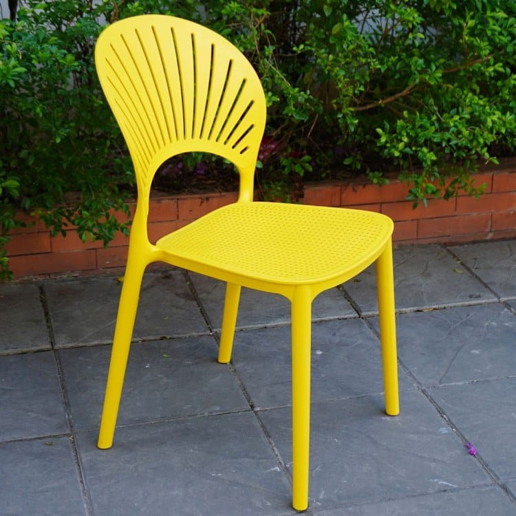 Ghế nhựa đục lỗ giá rẻ ghế nhựa lưng quạt (2)
